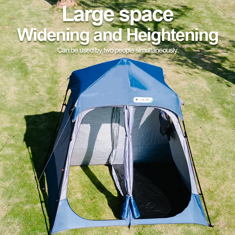 Shower tent two person outdoor quick opening toilet changing tent privacy waterproof Pop up Instant fishing camping