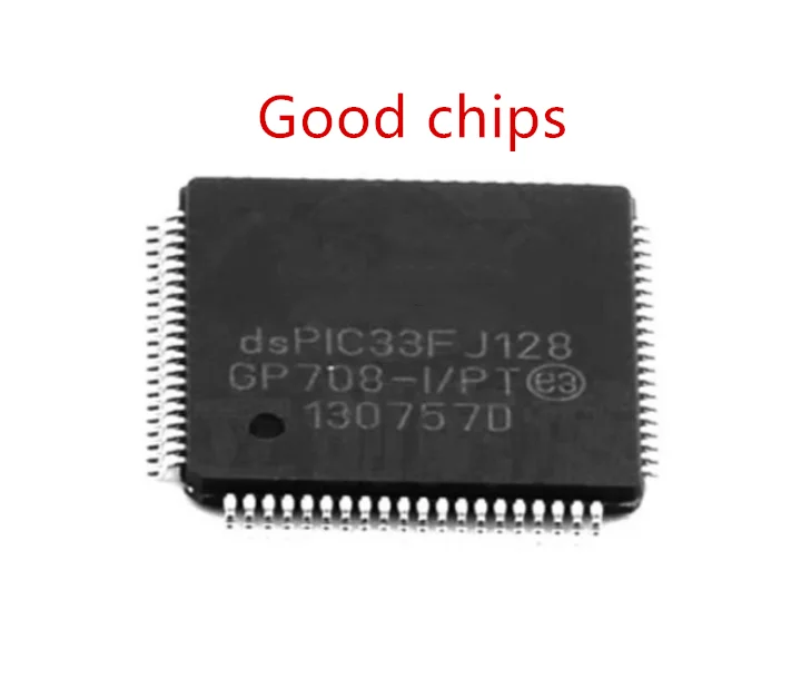 

1PCS DSPIC33FJ128GP708-I/PT DSPIC33FJ32GS608-E/PT DSPIC33EP128MC206T-I/PT TQFP-64