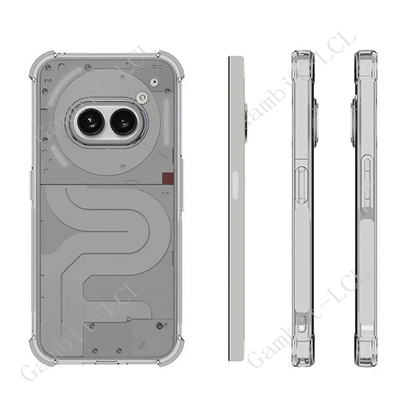 Shockproof Anti-Falling Soft TPU Back Cover Case