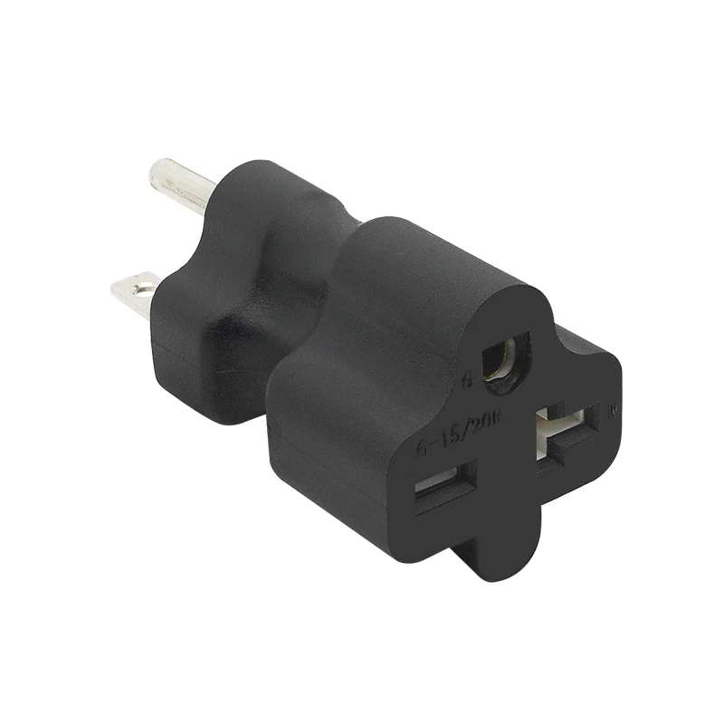 6-15P  6-15R, 6-15P Male TO Nema 6-15/20R Comb Female AC , 15 Amp 250V  20 Amp AC  , 6-15P 6-20R