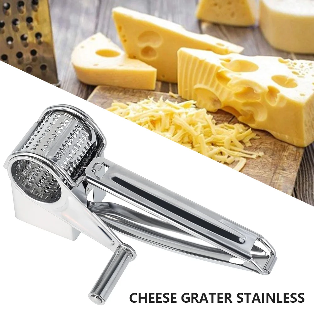 Râpe à Fromage Manuelle en Acier Inoxydable, Rotation Manuelle,  Multifonction, Ménage, Cuisine - AliExpress