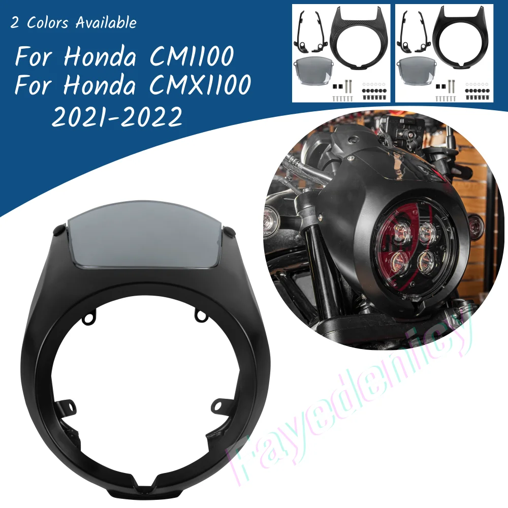 

Передняя фара мотоцикла для Honda REBEL CM CMX 1100 2021-2023 CM1100 CMX1100