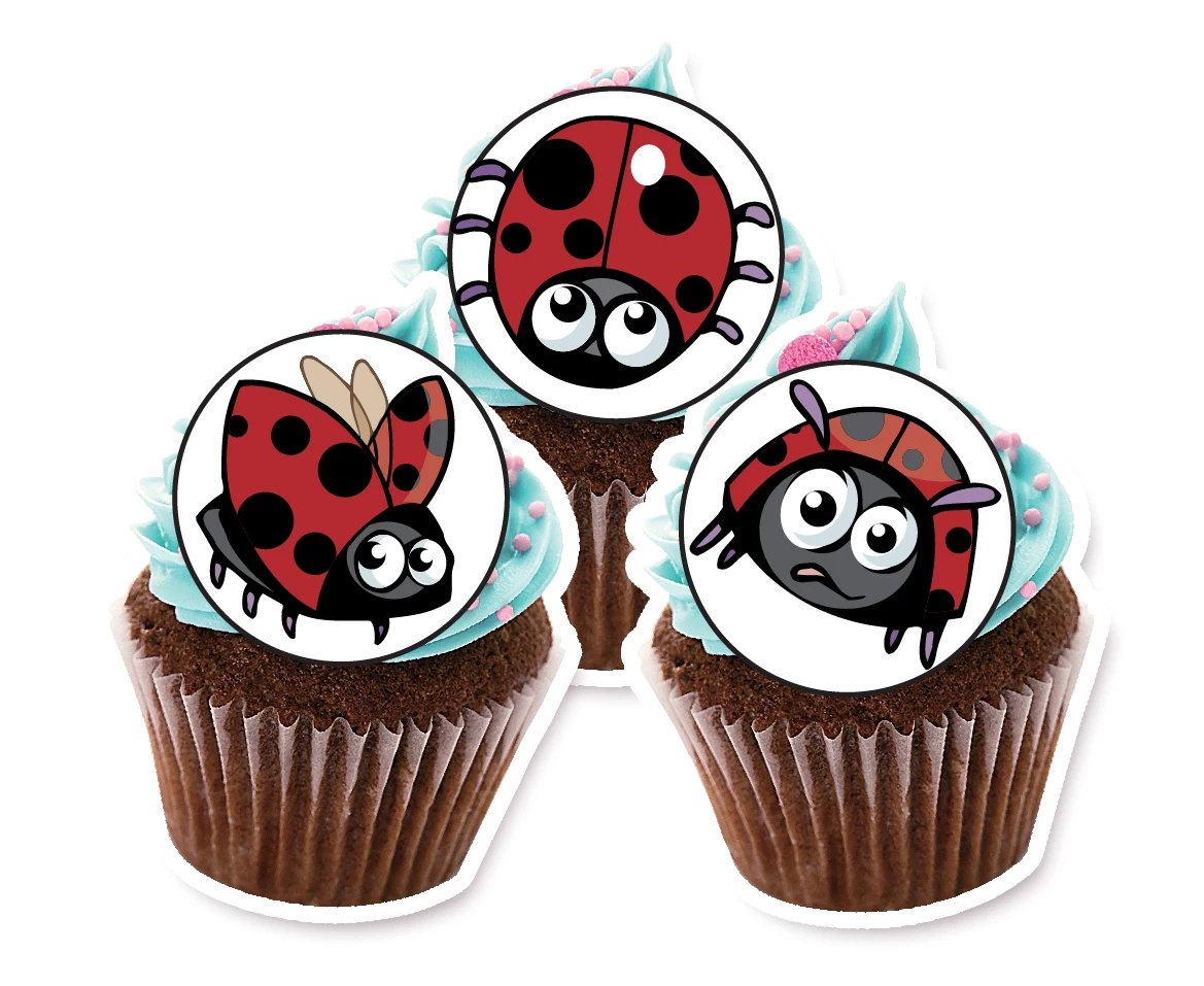 A4 Cartoon Tier Zahlen Geburtstag Party Kuchen Toppers dekoriert auf Reispapier