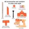 Children's Home Simulation Electric Vacuum Cleaner Sweeping and Cleaning Toy Set Fun Parent Child Interaction 5