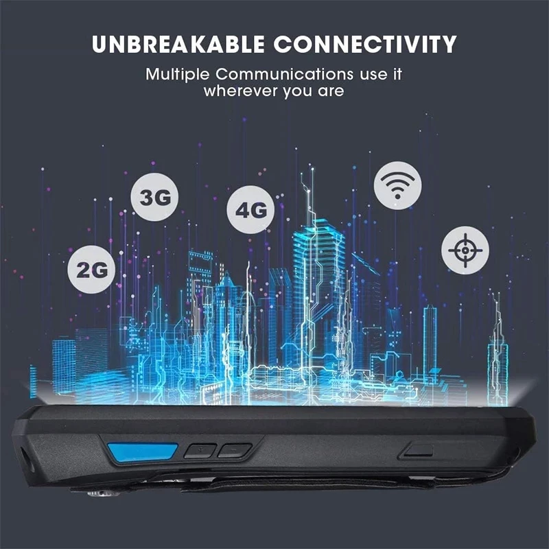 Rugged PDA Android 13 OS Terminal 1D 2D Barcode Scanner 4G WiFi GPS Bluetooth NFC Handheld Data Collector