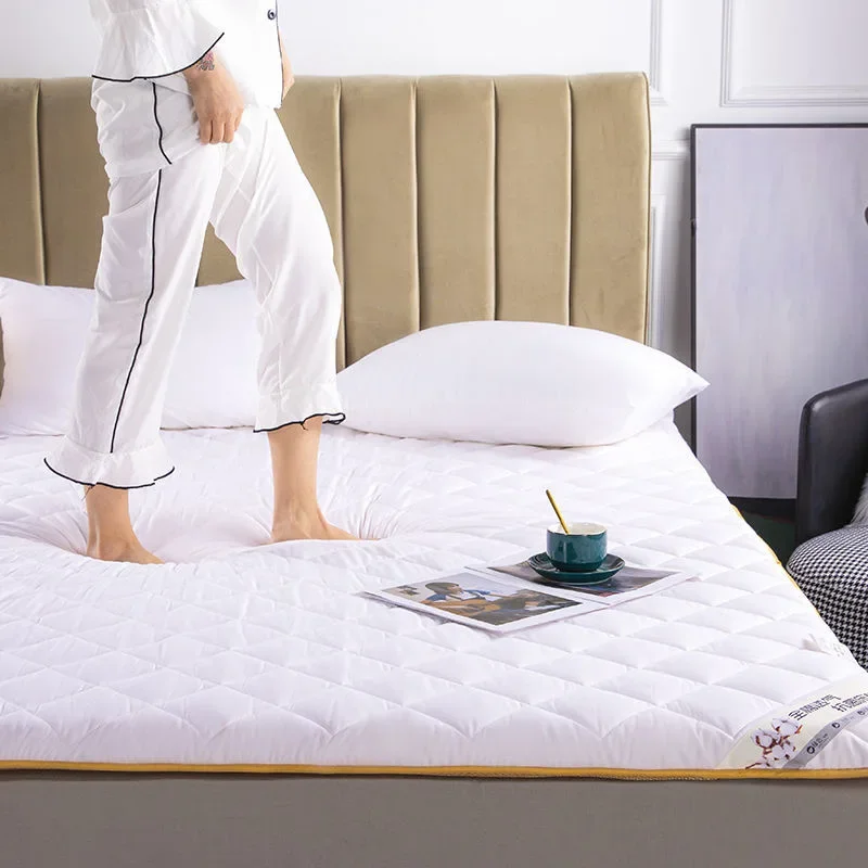 Formtheo Natural Soy Fibre Double Tatami matras Single Dormitor Quilted Foldable Pillow Topper Mattress 180x200