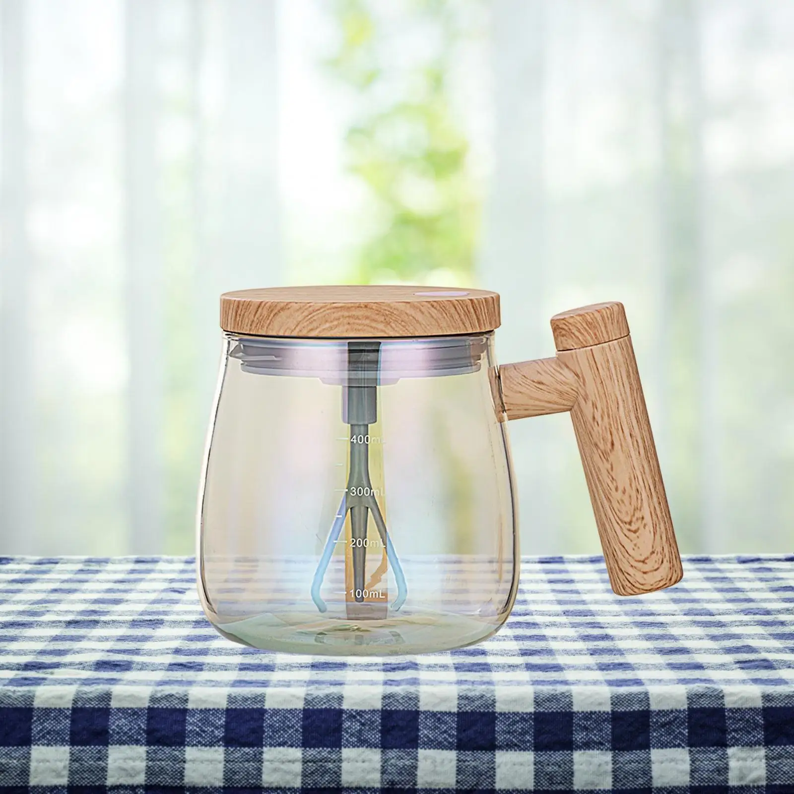 Auto Stirring Mug Self Mixing Mug 400ml Portable for Coffee Tea Milk Glass Self Mixing Coffee Mug Automatic Stirring Cup