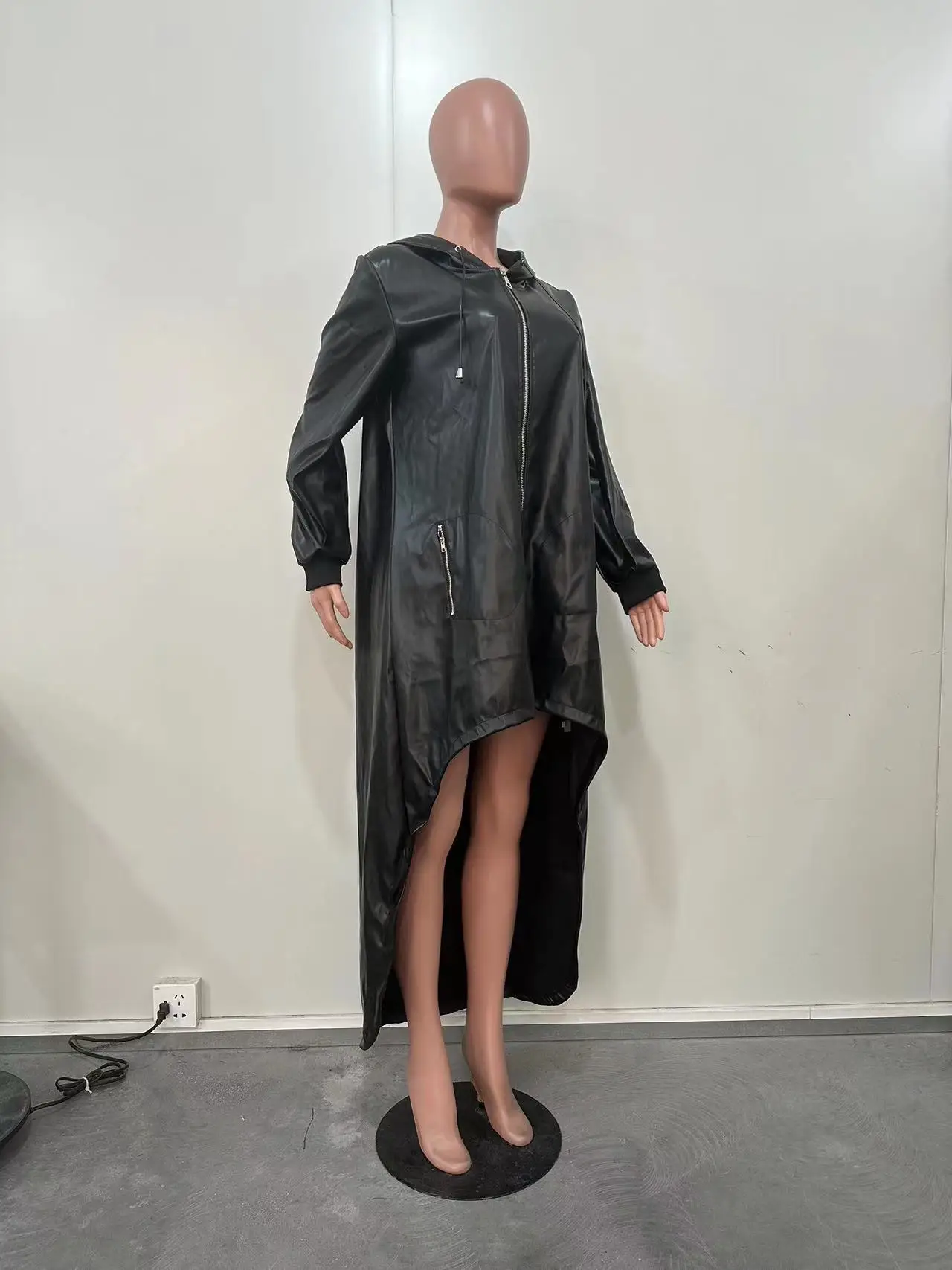 Faux Leather Jacket Frankie Shop Jacke Vegan Leather Biker Jacket