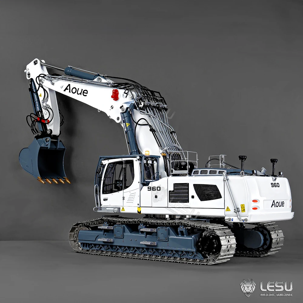 Pre-order LESU 960 1/14 RC Hydraulic Excavator Heavy Duty Metal Earth Digger Radio Control Construction Vehicles Model RC Toy 3