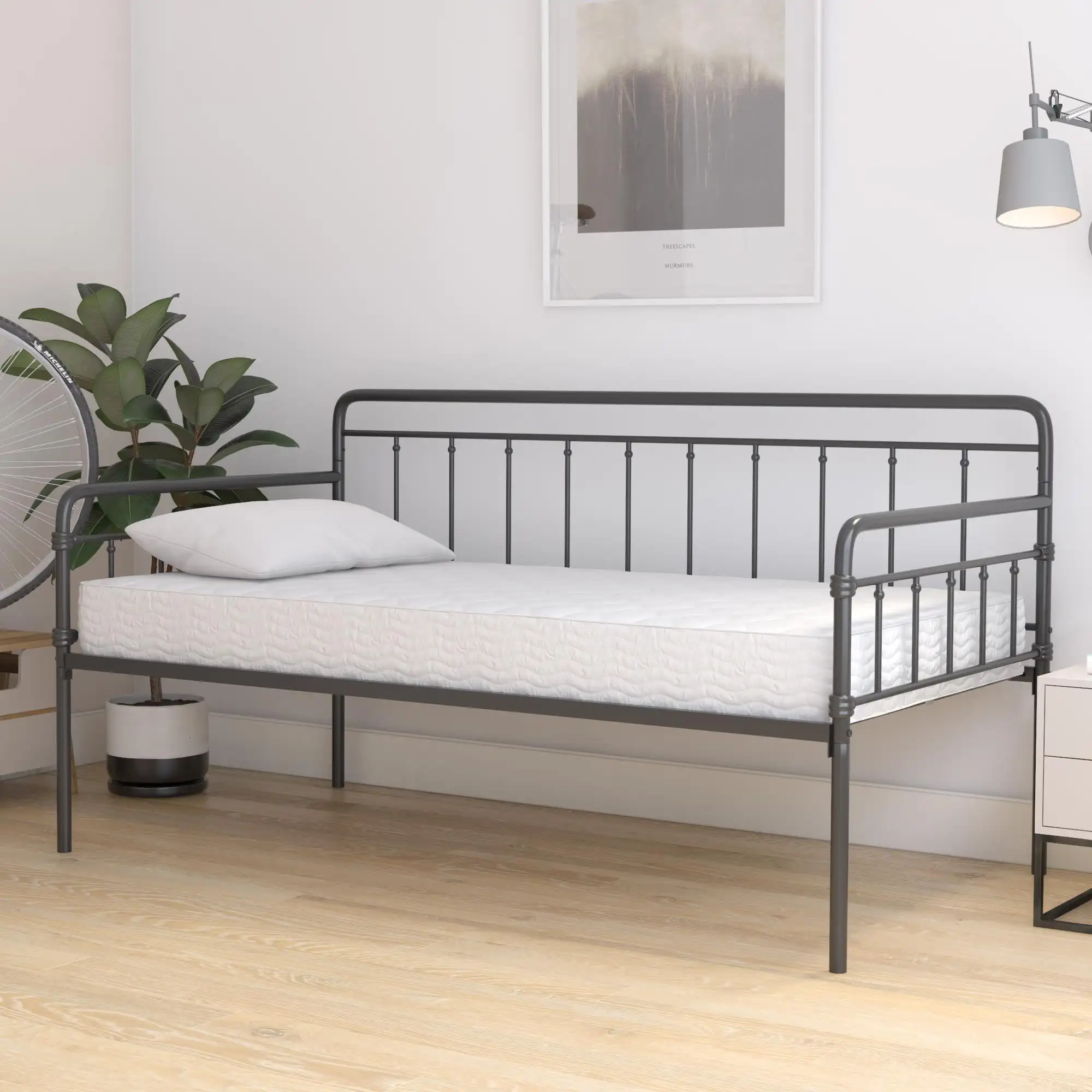

Sleep 6 Inch Thermobonded High Density Polyester Fill Mattress, Twin Size