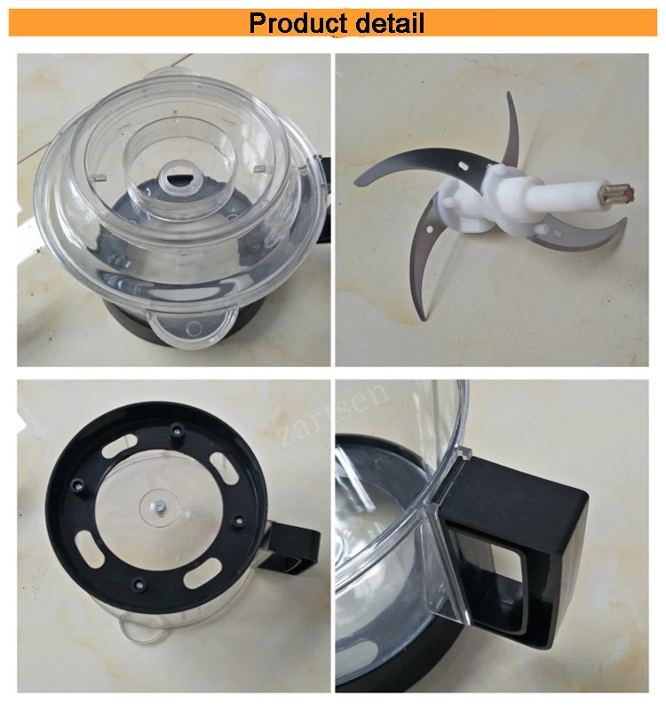 Description Picture 2 of item3L Powerful Meat Grinder Spice Garlic Vegetable Chopper Electric Automatic Mincing Machine Household Grinder Food Processor