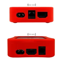 Suitable for 2022 apple TV7 4k TV box solid color skin simple shell anti-drop and anti-friction silicone protective sleeve 2