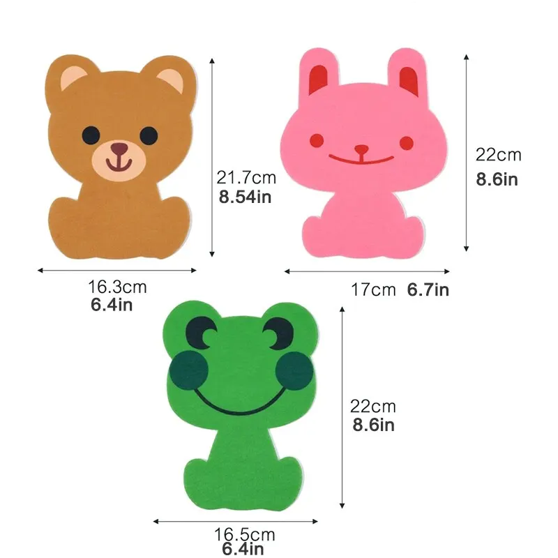 Toilet Deodorant Stickers Creative Cartoon Non-woven Deodorizing Toilet Stickers DIY Bathroom Decoration Sticker toilet deodorant