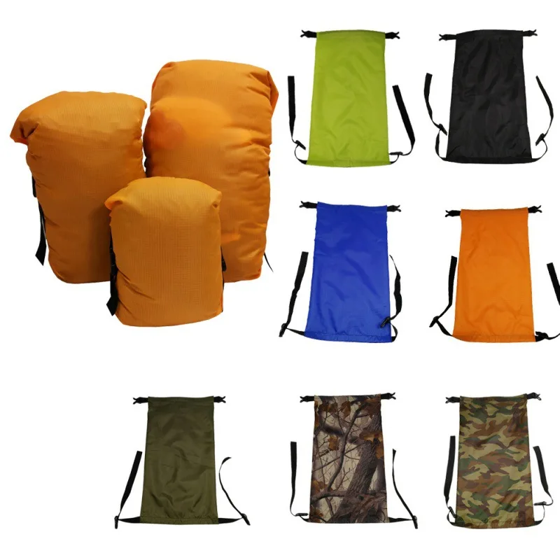 

5L 8L 11L Compression Stuff Sack Outdoor Waterproof Bag Pack Large Capacity Portable Lightweight Storage Carry Bag