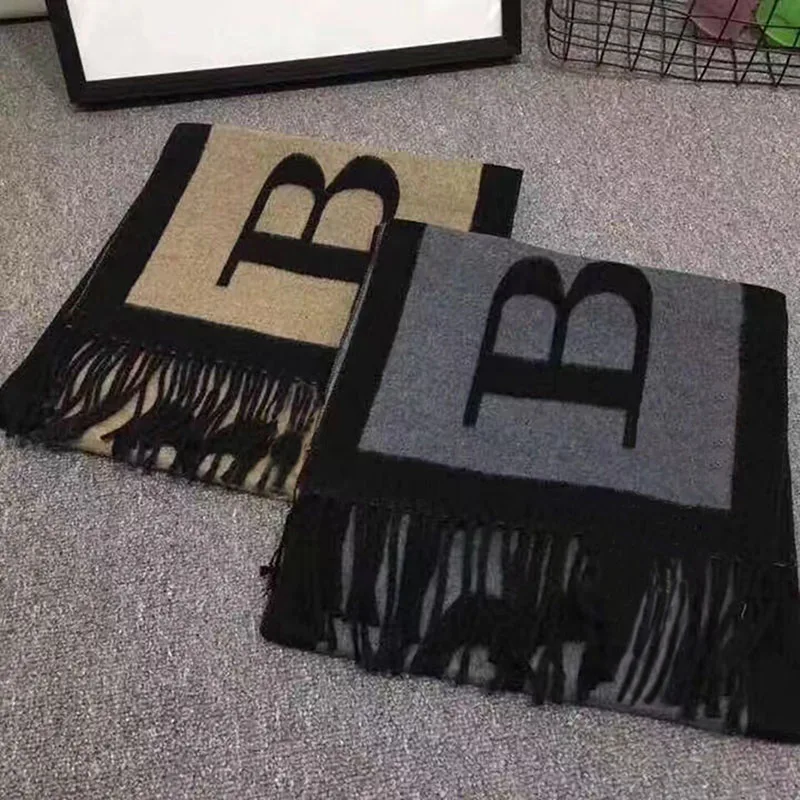 Роскошный зимний кашемировый шарф