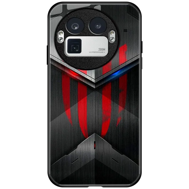 Premium 9H Tempered Glass Phone Back Cover with Hard Protective Shell