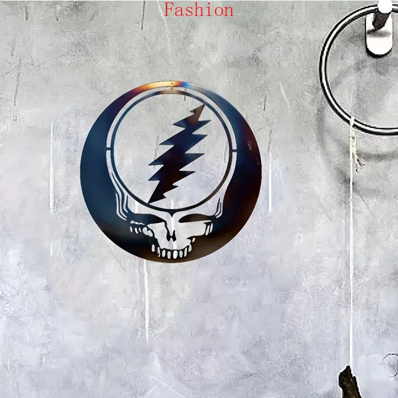 

Skull Art Iron Home Decorative Metal Ornaments Indoor Outdoor Wall Hanging Decorations Metal Livingroom Bedroom Hallway Iron Art