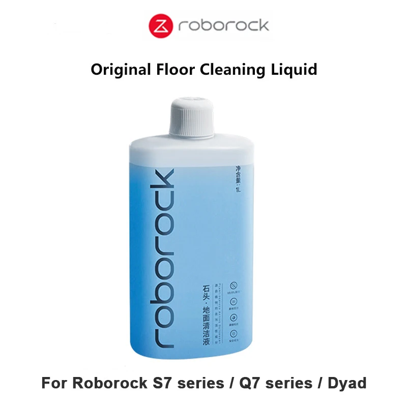 1L Originale Per Accessori Roborock Tuta Liquida Per La Pulizia Del Pavimento Per Roborock Dyad E Roborock S7,99.9% Antibatterico, Non Tossico