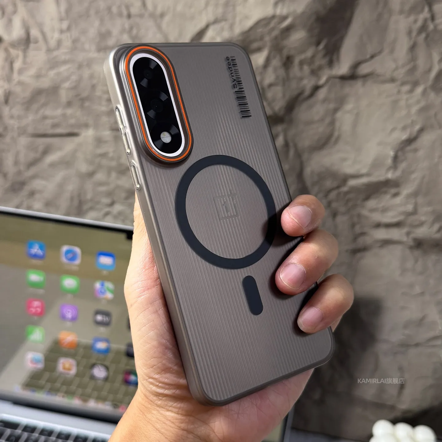 Luxury Magnetic Wireless Charging Shockproof Phone Case - Hard PC Shell Bumper Cover