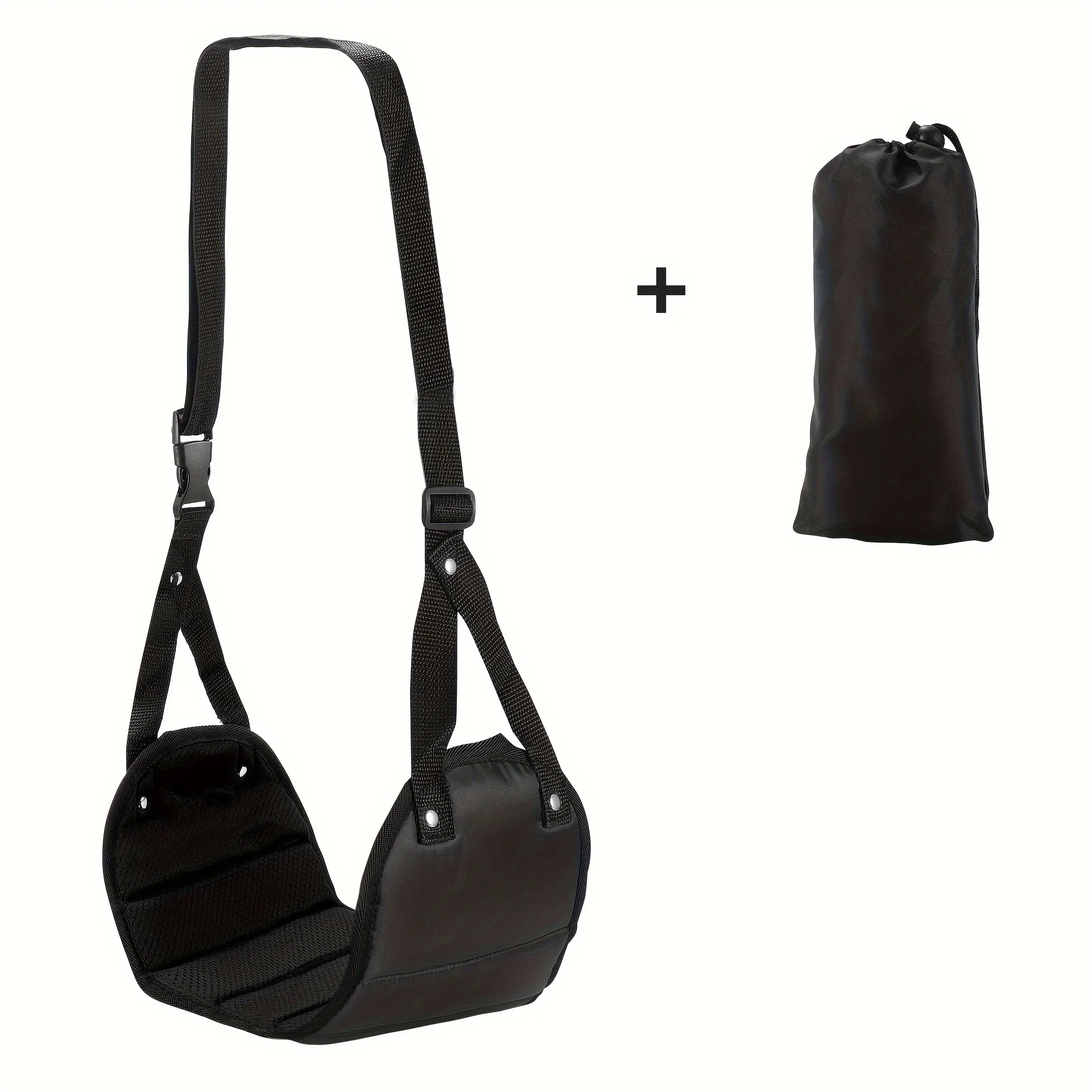 1Pc/2Pcs Airplane Travel Pedals, Office Suspension Straps, Portable Travel Accessories with Adjustable Height