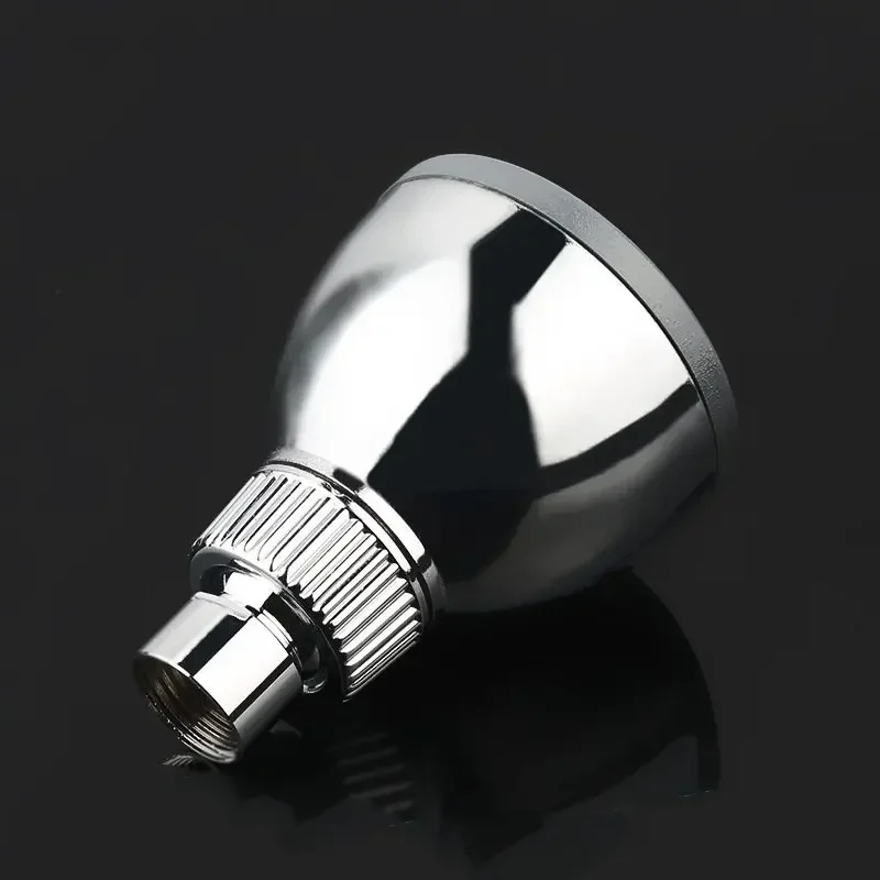 Shower Head ABS Chrome Handheld Water Saving Rround Shower Faucet Head Universal Bathroom SPA head shower head shower nozzle 1pc