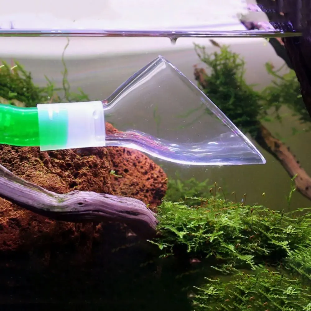 12/16/22mm Water Plant Pipe Outlet Transparent Detachable Fish Tank Pipe Horn Outlet Acrylic Filter Water Fish Tank aquarium tubing connectors