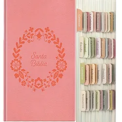 Boho - Themed Laminated Spanish Bible Tabs - 75 Count (Boho Spanish Tabs)
