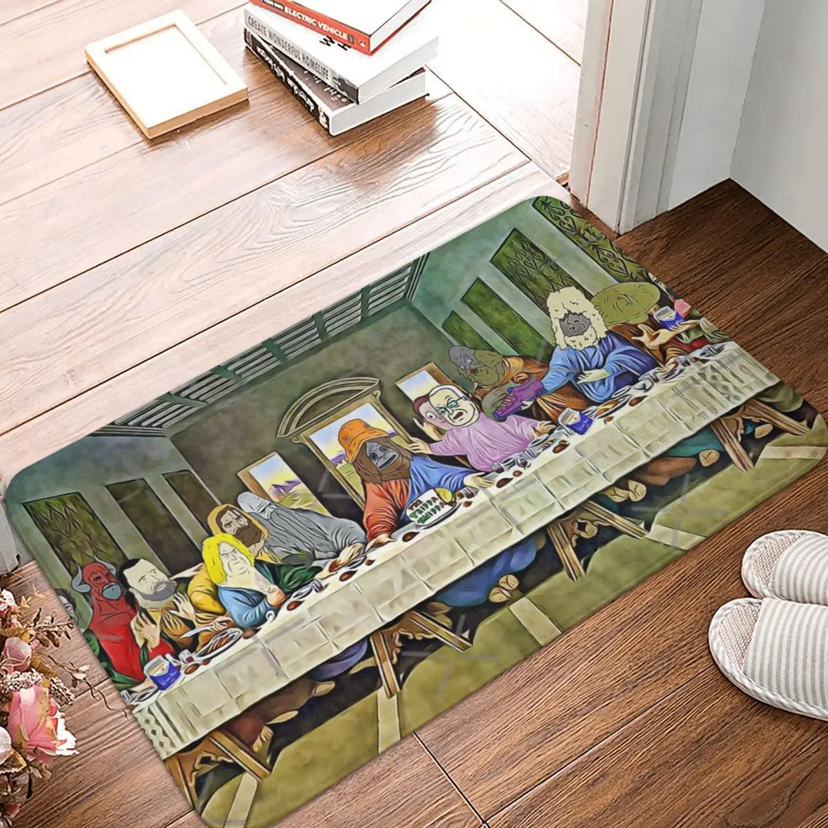 Ultima Cena Di Browntown 2 Mike Sofia Big Ez Show Tappeto Tappeto Fotocamera Per Camera