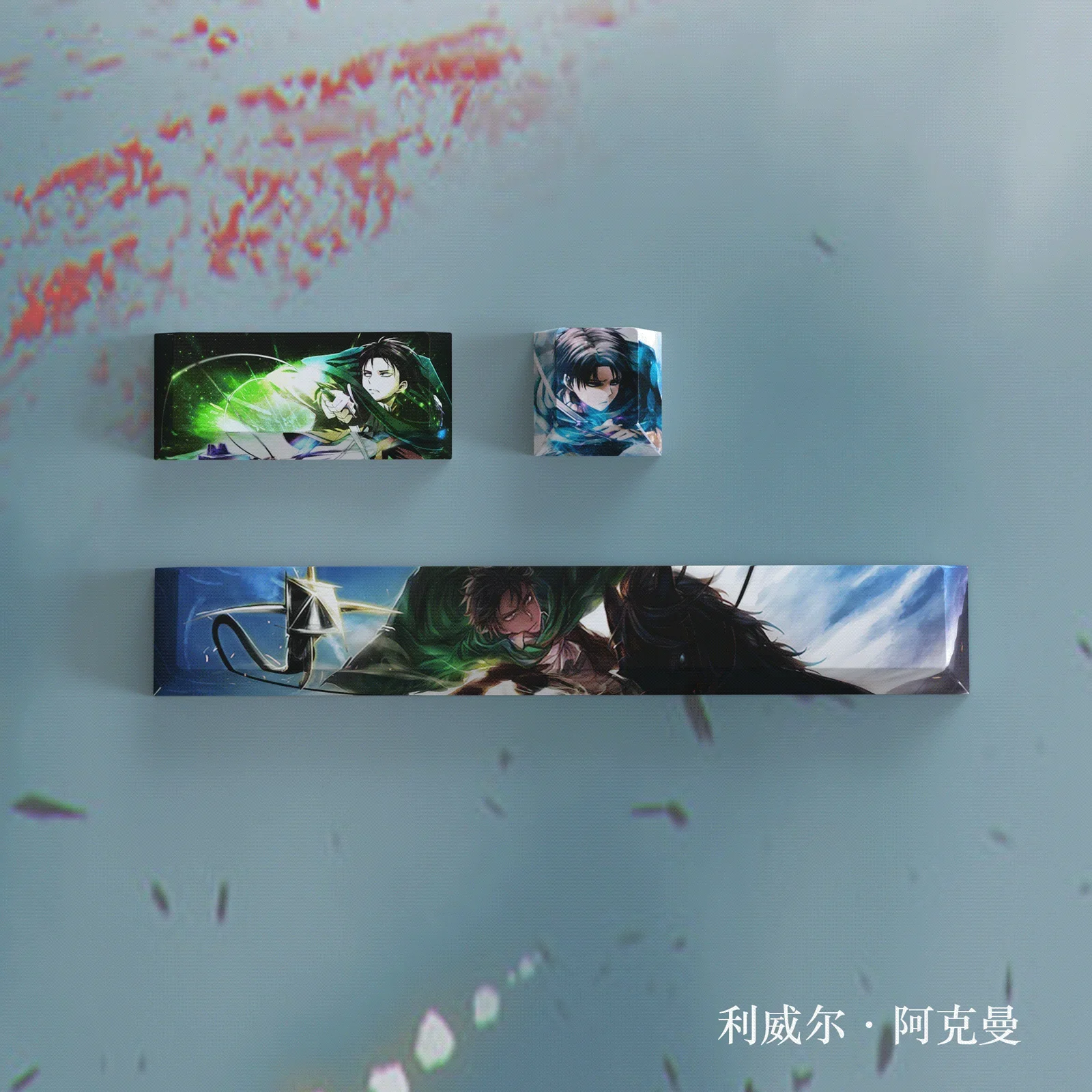 타이탄 Eren Jaeger 131 키캡 PBT 키캡 스페이스바 기계식 키보드 애니메이션 사용자 정의에 대한 공격