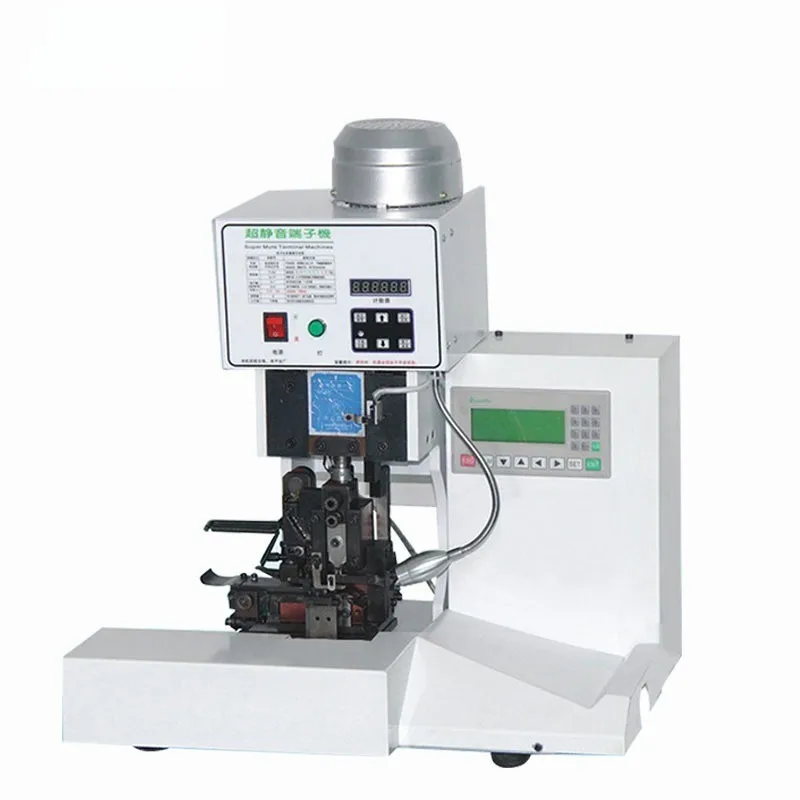 Flat wire terminal machine Peeling and terminal making machine Flat wire crimping machine High speed crimping 16P 20p