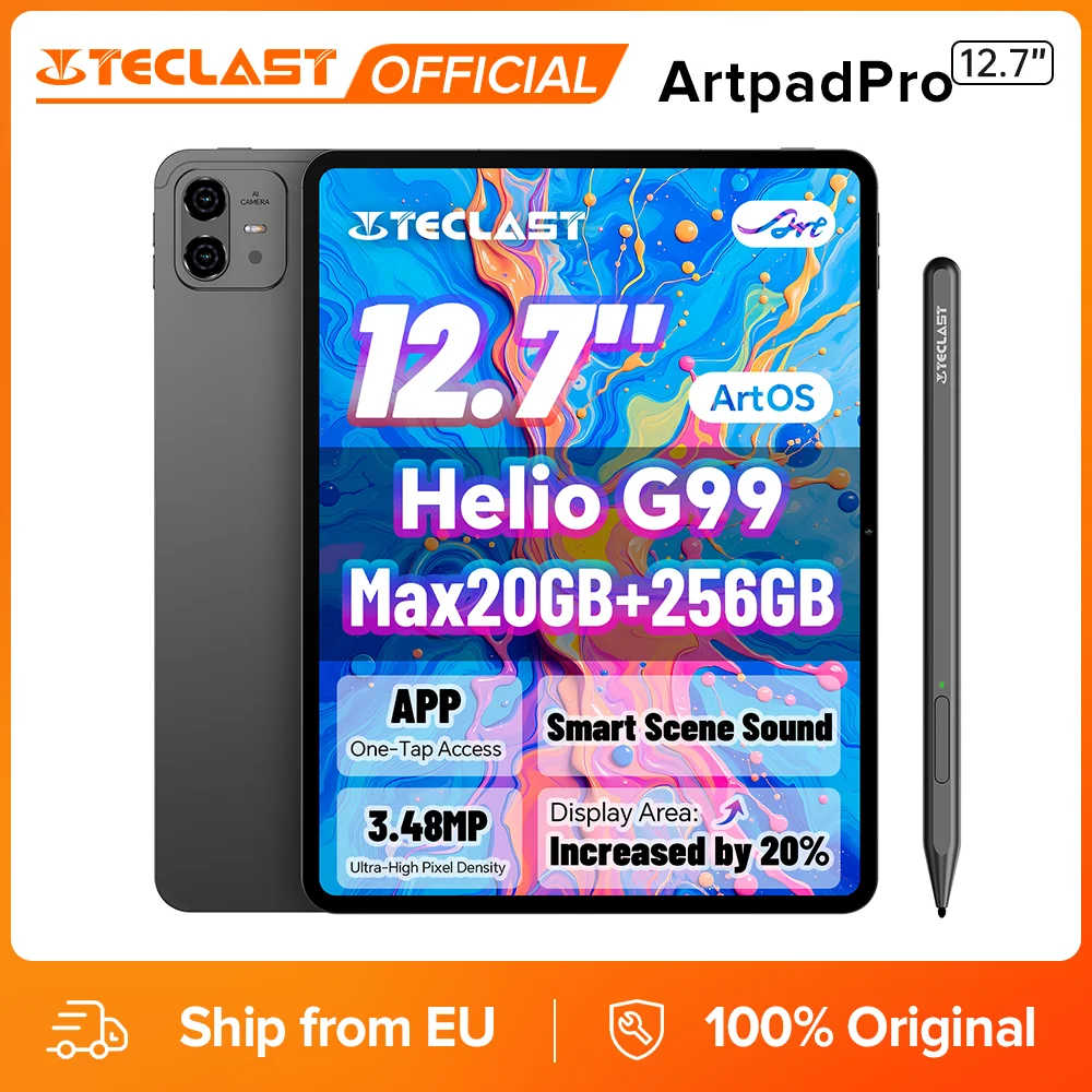 Tablet Teclast ArtPad Pro de 12.7 Pulgadas con Pantalla UHD 2.2K ...