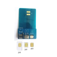 4 In1 SIM Card Converter To Smartcard IC Card Extension For Standard Micro SIM Card And Nano Sim Card Adapter Adaptor Kit 4