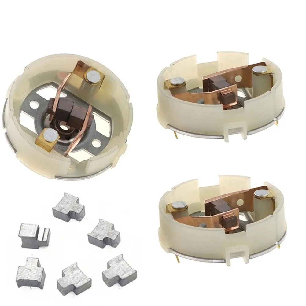 

Essential Carbon Brush Holders and Brushes Set for RS550/555 Electric Drill Motor 3 Holders and 6 Brushes Included
