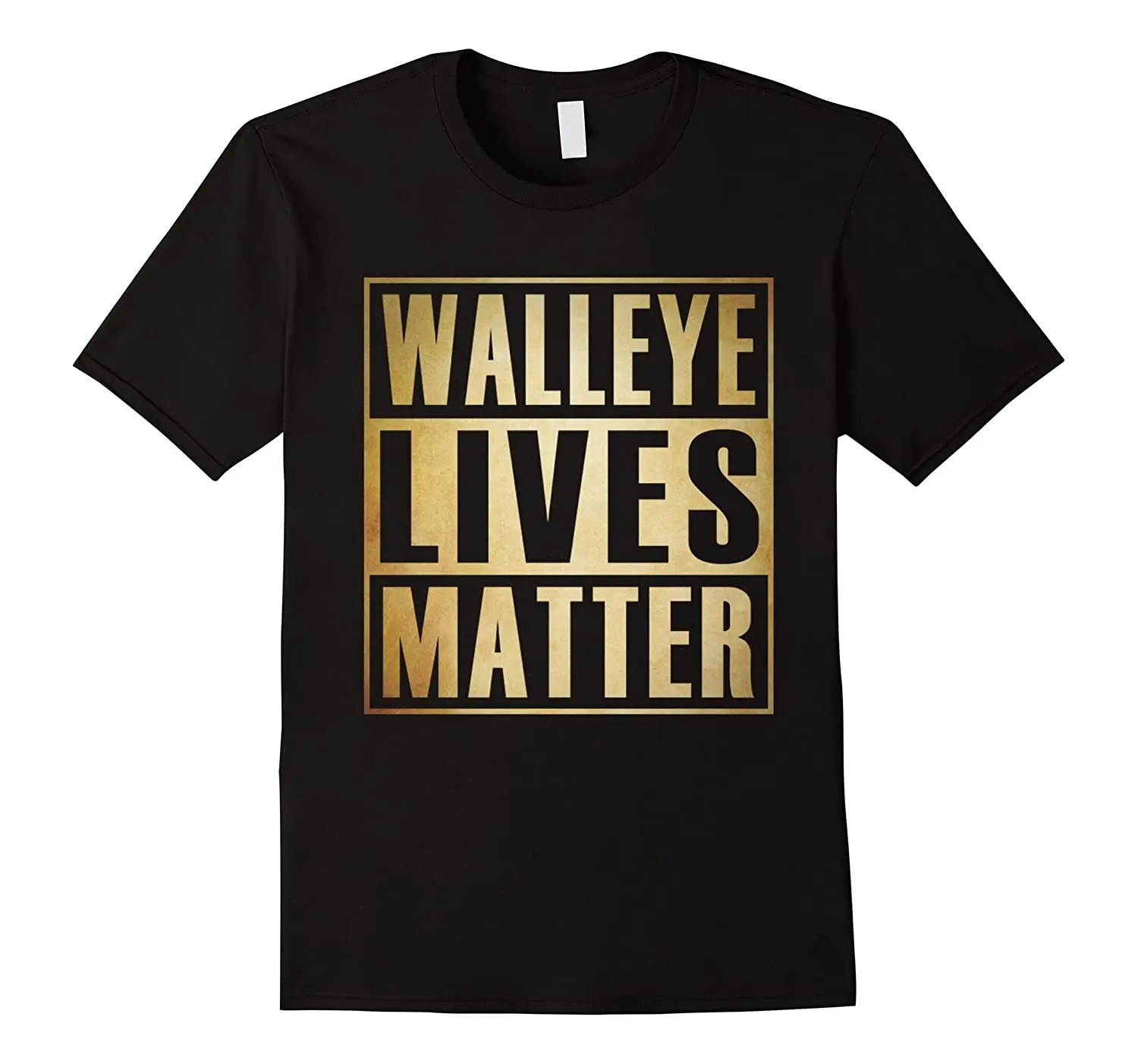 

Walleye Lives Matter T-Shirt. Summer Cotton Short Sleeve O-Neck Mens T Shirt New S-3XL