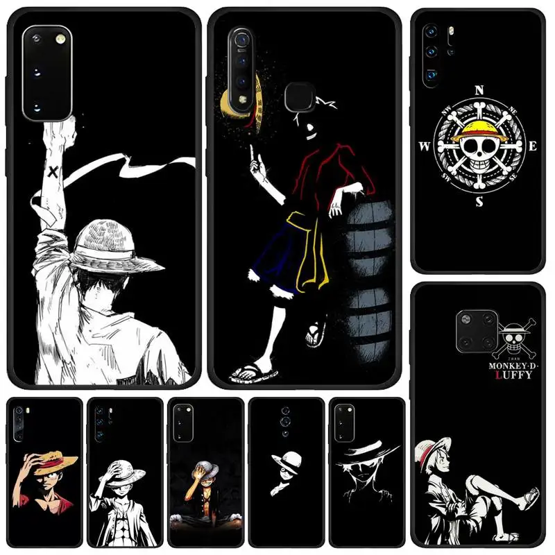 Аниме цельный Ace аниме чехол для телефона Capa Luffy Huawei Mate 20 10 9 40 30 Lite Pro 30Pro 40Pro 20X |