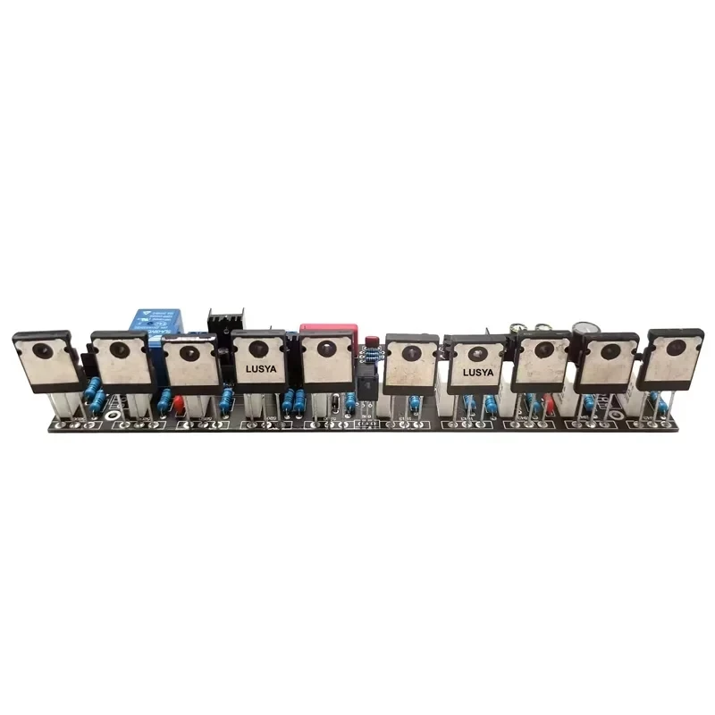 Upgraded Version Mono 500W Tube 2SC5200 + 2SA1943 20V-90V HIFI High Power Audio Amplifier Board + Speaker Protect audio amplifier board