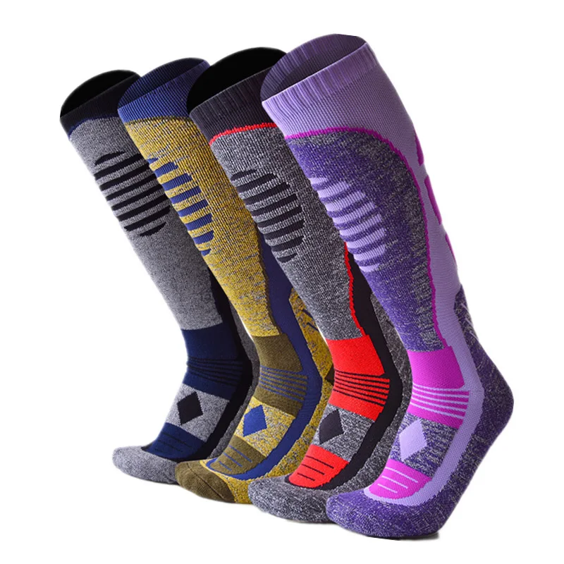 Professional Ski Socks Thickened Stockings Men Women Winter Snow Sports Hiking Snowboarding Thermal Sock