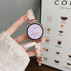 Elegant Curved Metal Bracelet for Women's Universal Watch Strap, Fashion - Forward Design in 18mm/20mm Sizes (ROSE GOLD)