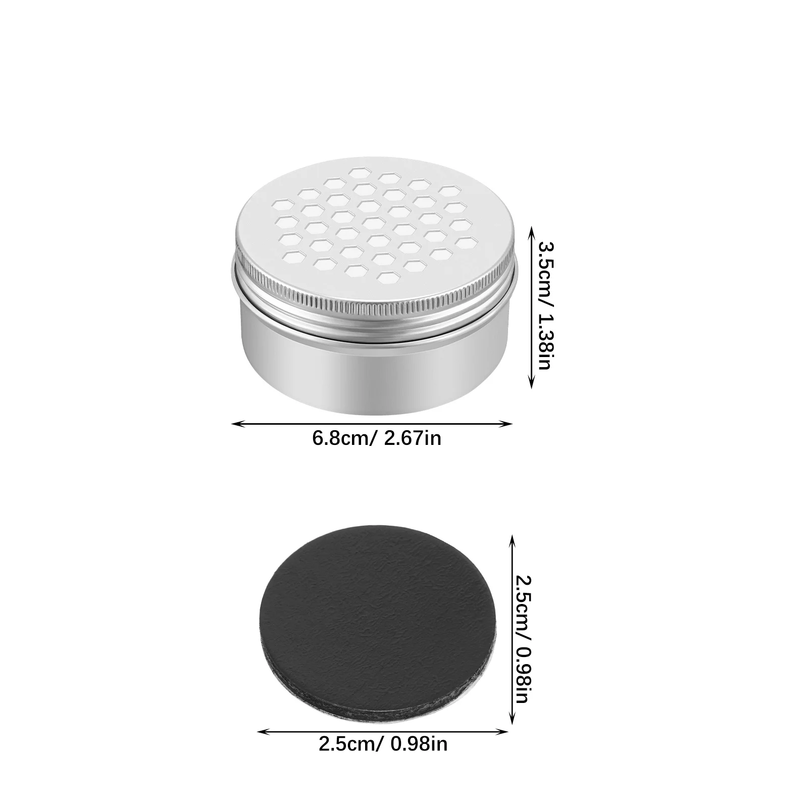 1 set Dog Training Scent Tins Metal Can Dog Smell Training Boxes Pet Scent Container With Dots,dog training supplies