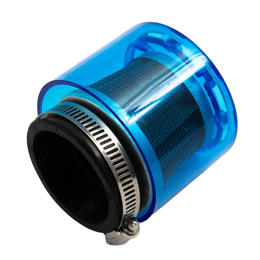 

Воздушный фильтр 45 мм, аксессуары для квадроциклов, синие Запчасти для квадроциклов, запчасти для мотоциклов, замена, защита от брызг с пластиковой крышкой