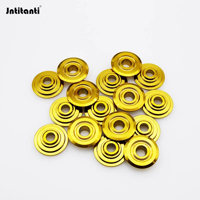 Jntitanti Gr5 titanium valve spring retainer spring cap seat for Honda FPC-K20A2