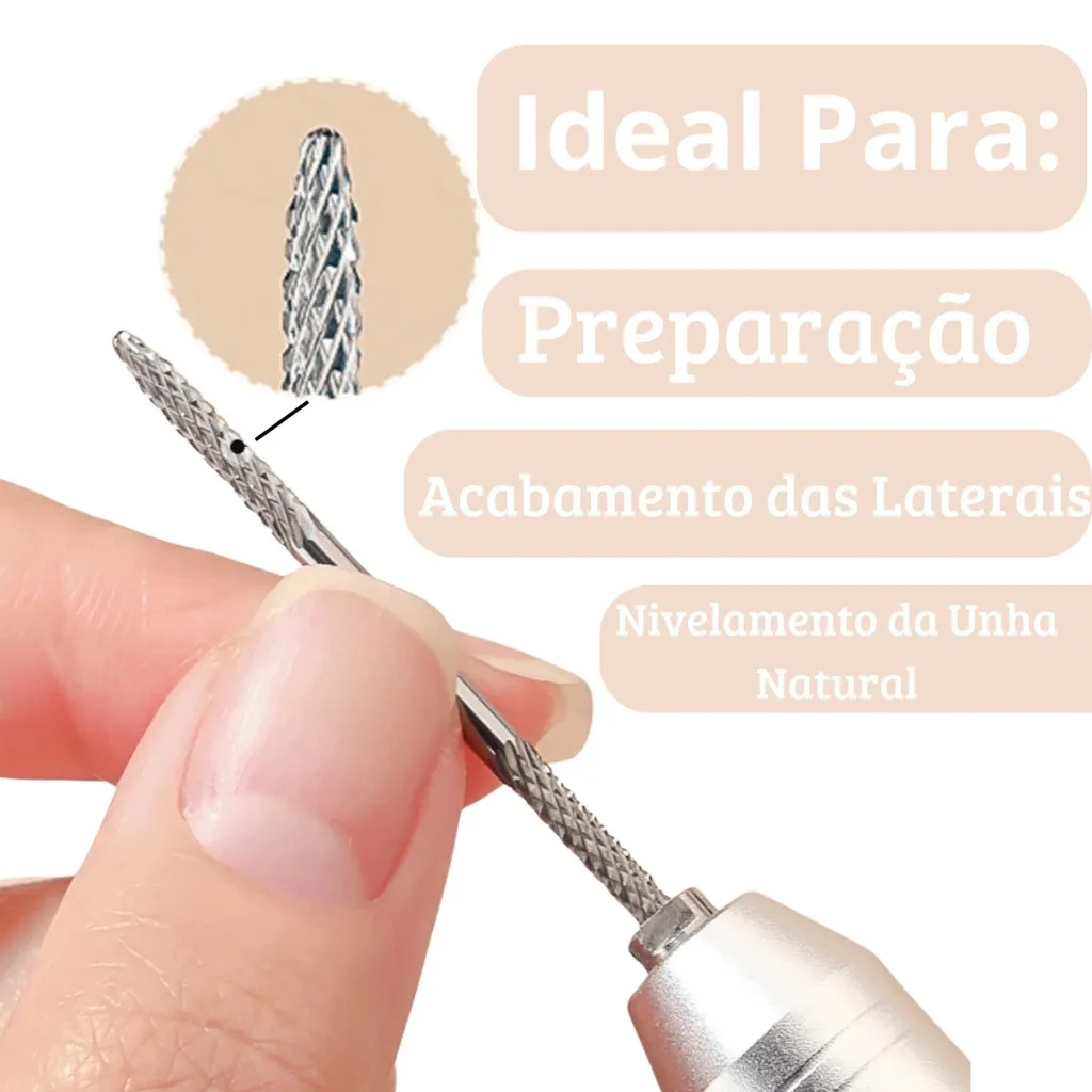 1개/3개 전문가용 텅스텐 스틸 다이아몬드 네일 드릴 비트 큐티클 제거 비트, 전기 네일 드릴 호환