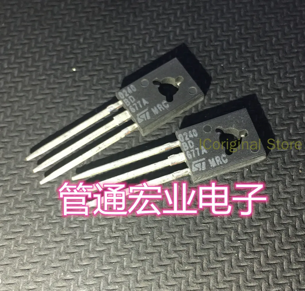 

10PCS Original Chip in stock BD677A BD677 ST TO-126 package TO126