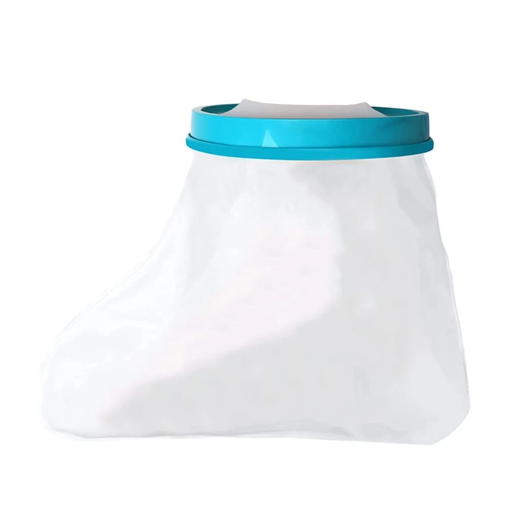 Description Picture 3 of itemChild Waterproof Cast Cover Relieve Pain Foot Brace Bandage Reusable Plaster Bag Shower Bath Sleeve PVC Protector