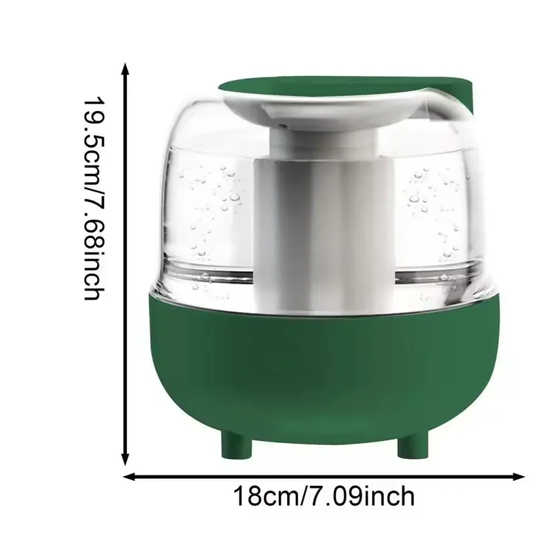 Large Capacity 4L Aromatic Humidifier Ultrasonic Household Air Humidifier Air Purifier LED Light Double Spray
