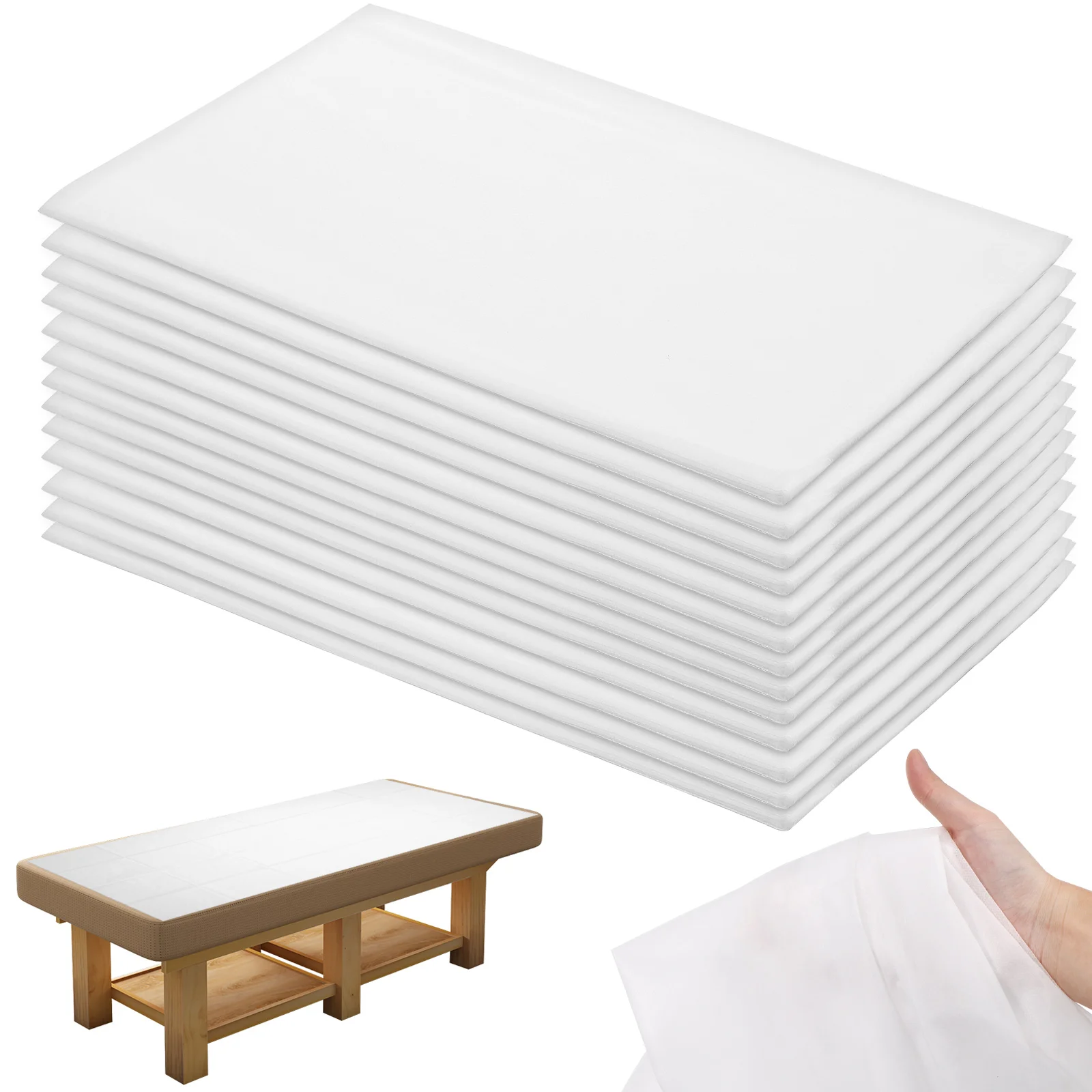 100pcs Disposable Sheets Massage Table Sheets Spa Salon Massage Bed Covers Esthetician Bed Waxing Covers New
