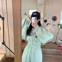 Survêtement à capuche pour femmes, sweat-shirt court à manches longues, vestes avec pantalon de sport à taille, ensemble 2 pièces, combinaisons de Fitness, automne 2