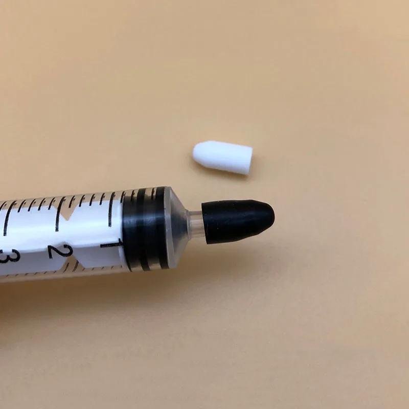 Description Picture 5 of item5/10/20Pcs Food Grade Silicone Rubber Storage Cap Needle Cover Syringe Sealing Test Tube End Cap Sealing Head Gasket