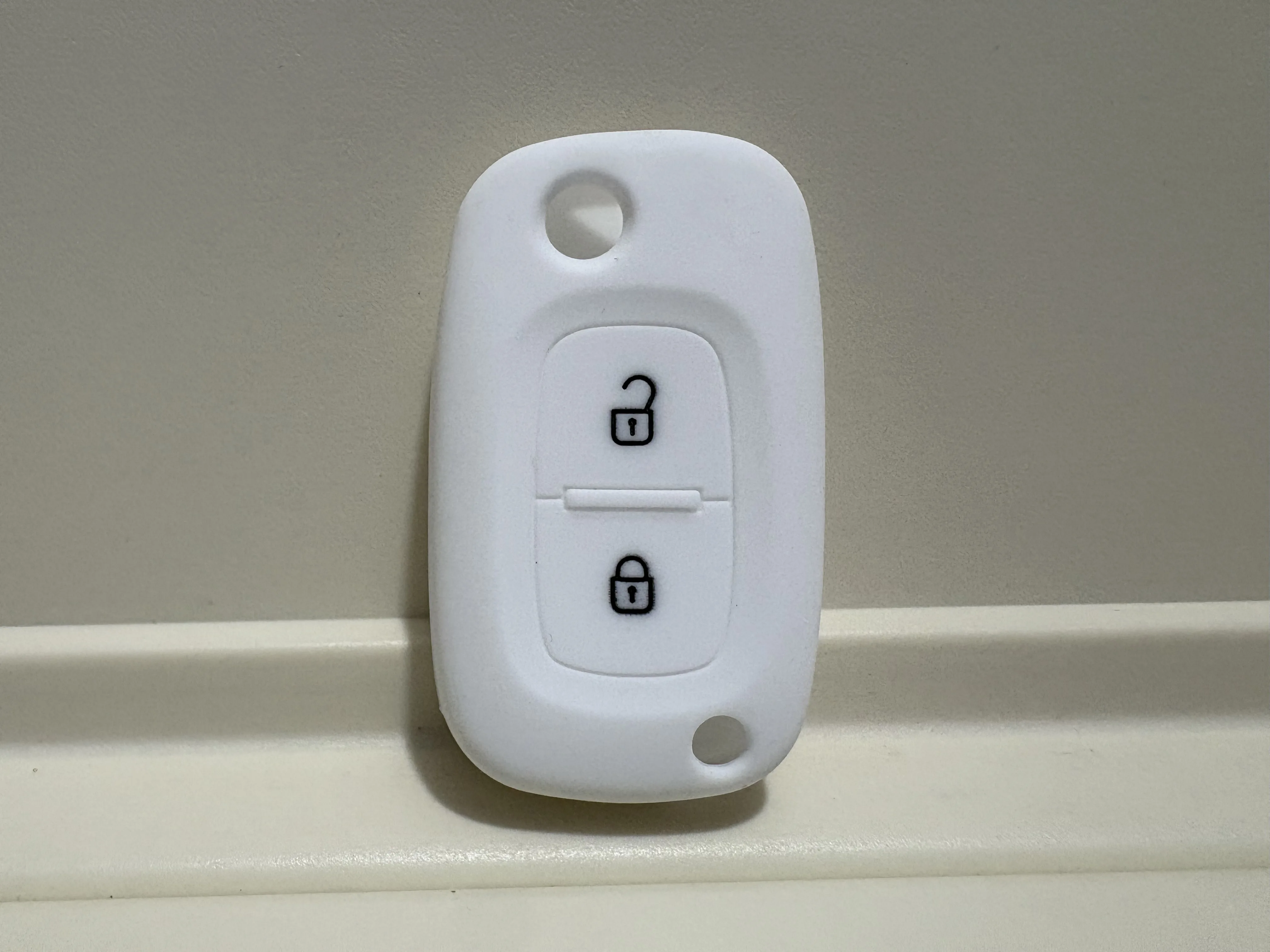 Premium Silicone Car Key Cover Case - Durable Flip & Fold Protection