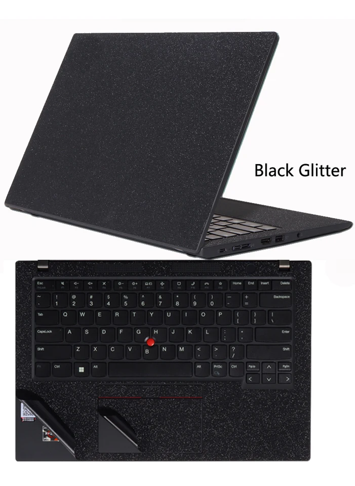 Laptop Black Carbon Fiber Vinyl Skin Sticker Cover For DELL XPS 13 9343/XPS 13 9350/XPS 13 9360 13.3 Without Fingerprint Inspiron 16 Plus 7610 I.40886038